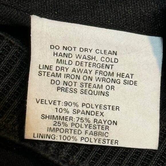 Scott McClintock Millennium 2000 Strapless Sequin Velvet Bodice Satin Gown 8 - Picture 12 of 12